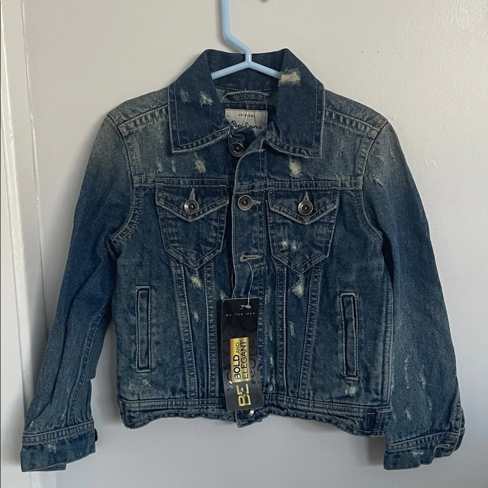 Pepe jeans Blue Denim Jacket size 4T
